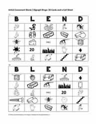 Digraph and Blend Bingo